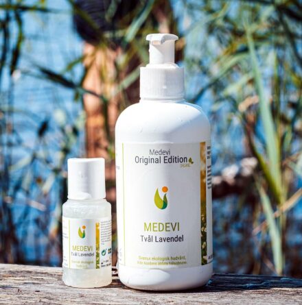 Medevi Lavendeltv�l - f�r h�nder, dusch eller fotbad