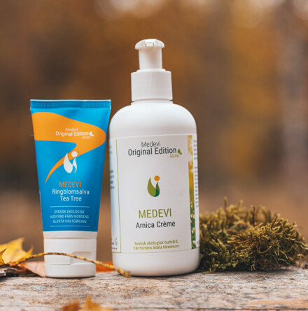 Medevi Fotpaket Arnicacreme o Ringblomssalva TT