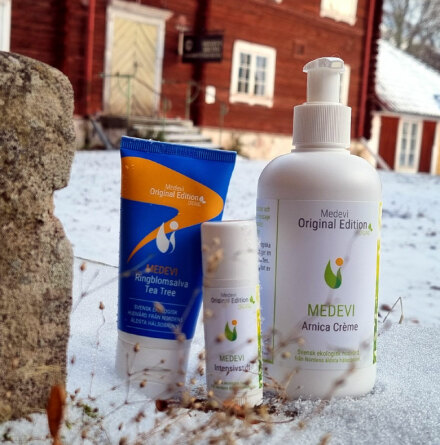 Medevi Handpaket Arnicacreme, Ringblomssalva Tea tre Intensivstift