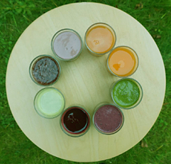 Smoothiebuffet i Medevi 